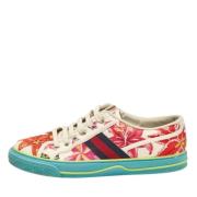 Pre-owned Canvas sneakers Gucci Vintage , Multicolor , Heren