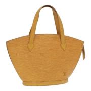 Pre-owned Leather louis-vuitton-bags Louis Vuitton Vintage , Yellow , ...