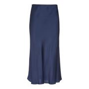 Stijlvolle Lange Rok voor Vrouwen Ottod'Ame , Blue , Dames