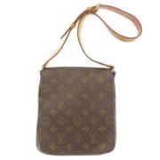 Pre-owned Fabric louis-vuitton-bags Louis Vuitton Vintage , Brown , Da...