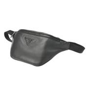 Pre-owned Leather prada-bags Prada Vintage , Black , Dames