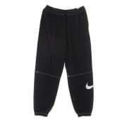 Zwarte lichtgewicht trainingsbroek Swoosh fleece Nike , Black , Dames