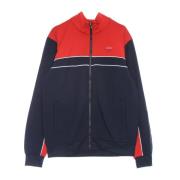 Track Jacket Zwart/Rood Stijlvol Comfortabel Fila , Black , Heren