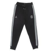 Zwarte Fleecebroek met PSG-logo Jordan , Black , Heren