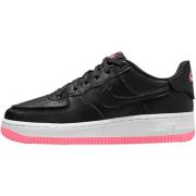 Hyper Pink Air Force 1 Schoenen Nike , Black , Dames