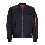 Reversible Bomber Jacket Black Fighter Squadron Alpha Industries , Bla...