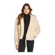 Sherpa Jack voor Vrouwen Calvin Klein Jeans , Beige , Dames