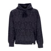 Zwarte hoodie met barokprint Carhartt Wip , Black , Heren