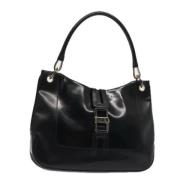 Pre-owned Leather gucci-bags Gucci Vintage , Black , Dames