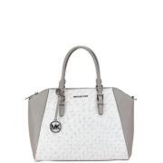 Pre-owned Leather handbags Michael Kors Pre-owned , White , Dames