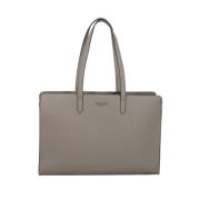 Elegante Grijze Tote Tas met Compartimenten Twinset , Gray , Dames