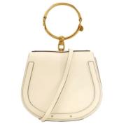 Pre-owned Leather handbags Chloé Pre-owned , Beige , Dames