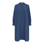 Stijlvolle Overhemdjurk Moonlit Ocean Masai , Blue , Dames