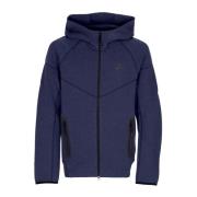 Tech Fleece Zip Hoodie Lichtgewicht Sweatshirt Nike , Blue , Heren