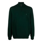 Groene wollen trui met Polo Pony Ralph Lauren , Green , Heren