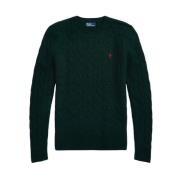 Round-neck Knitwear Polo Ralph Lauren , Green , Dames