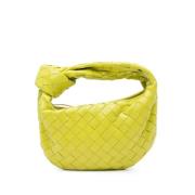 Pre-owned Leather handbags Bottega Veneta Vintage , Green , Dames