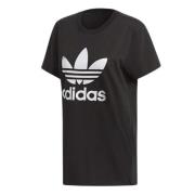 Moderne Boyfriend Tee Shirt Adidas , Black , Heren