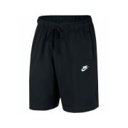 Zwarte herenclubshorts Nike , Black , Heren