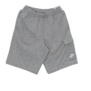 Club Cargo Shorts Grijs Heather Zilver Nike , Gray , Heren