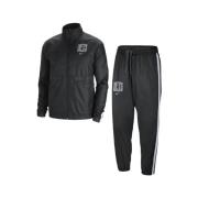 Brooklyn Nets Courtside Trainingspak Zwart Nike , Black , Heren