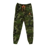 Camo Heren Fleece Trainingspak Broek Jordan , Green , Heren