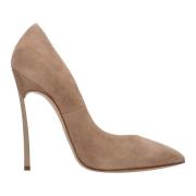 Met hak beige Casadei , Beige , Dames