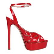 Sandalen Rood Casadei , Red , Dames