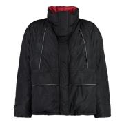 Oversized Donzen Winterjas Balenciaga , Black , Heren