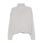 Grijze Sweater Collectie Calvin Klein , Gray , Dames