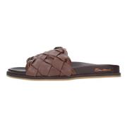 Sliders Santoni , Brown , Heren