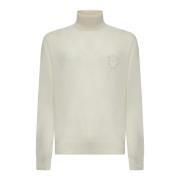 Stijlvolle Sweaters Collectie Dolce & Gabbana , Beige , Heren