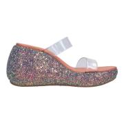 Met hak Multikleur Casadei , Multicolor , Dames