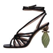 Sandalen Zwart Jacquemus , Black , Dames