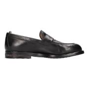 Platte schoenen Zwart Officine Creative , Black , Heren