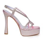 High Heel Sandals Albano , Pink , Dames