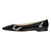 Platte schoenen Zwart Rochas , Black , Dames