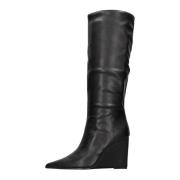 Laarzen Zwart Steve Madden , Black , Dames