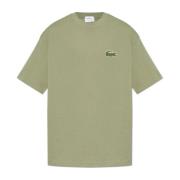 T-shirt met logo Lacoste , Green , Unisex