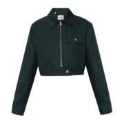 Jas met logo Lacoste , Green , Dames