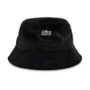 Pet met logo Lacoste , Black , Heren