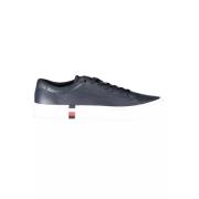 Blauwe sportsneakers met veters Tommy Hilfiger , Blue , Heren