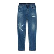 Jeans type los Dolce & Gabbana , Blue , Heren