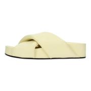 Sandalen Geel Jil Sander , Yellow , Dames