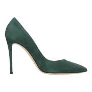 Met hak groen Casadei , Green , Dames