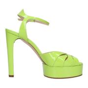 Sandalen Groen Casadei , Green , Dames