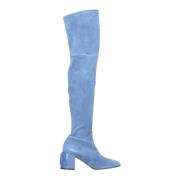 Laarzen Blauw Casadei , Blue , Dames