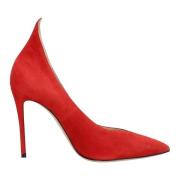 Met Hak Rood Casadei , Red , Dames