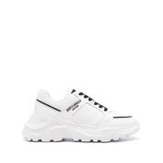 Witte Sneakers voor Mannen Aw24 Just Cavalli , White , Heren