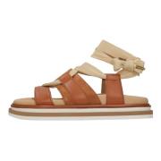 Sandalen Bruin Hogan , Brown , Dames